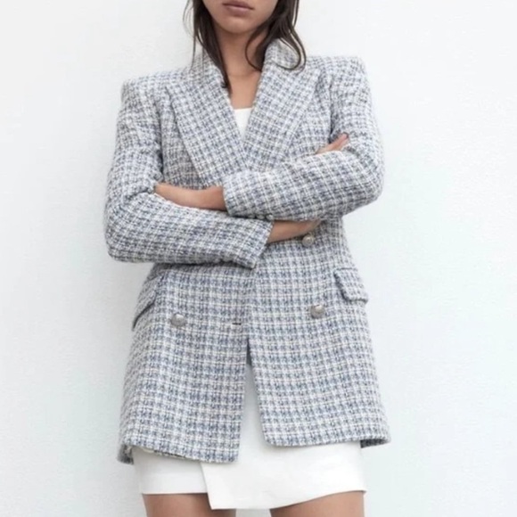 Zara Jackets & Blazers - Zara Double Breasted Blazer (S)